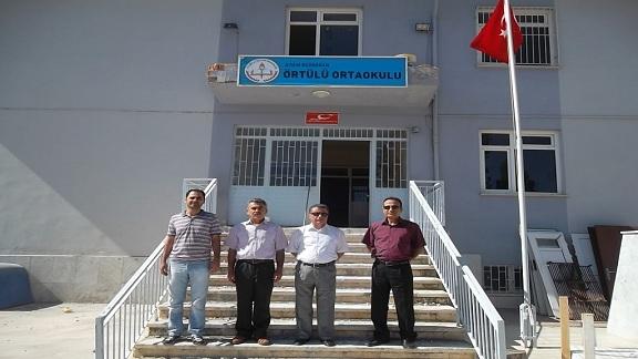 İlçe Milli Eğitim Müdürümüz Mehmet MADRAN, İlçemiz Örtülü Mahallesi Ortaokulunu Ziyaret Etti.