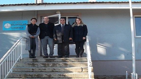 İlçe Milli Eğitim Müdürümüz Mehmet MADRAN, Kılavuzlar ve Yaka Köy Okullarını Ziyaret Etti.