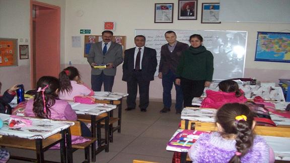 İlçe Milli Eğitim Müdürümüz Mehmet MADRAN, İlçemiz Alamut Köy Okullarını Ziyaret Etti.