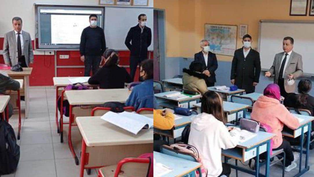 İlçe Milli Eğitim Müdürümüz Sayın Mehmet MADRAN'ın  Okul / Kurum Ziyaretleri
